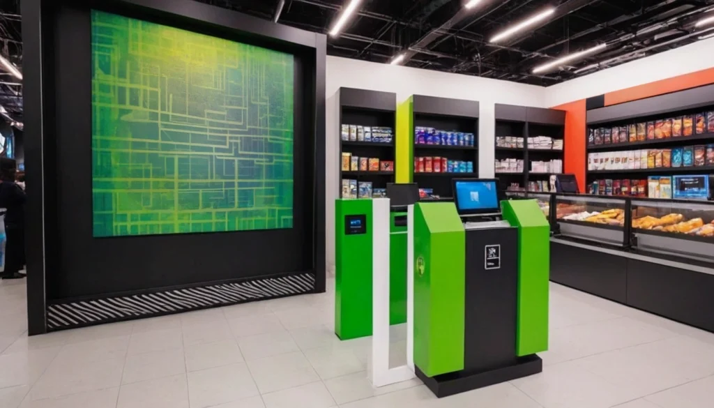 Futuristic AI-Enabled Grocery Store